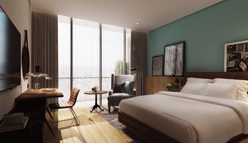 Chambre Deluxe, 1 très grand lit