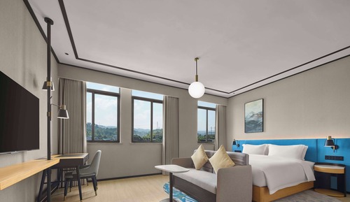 Chambre, 1 très grand lit