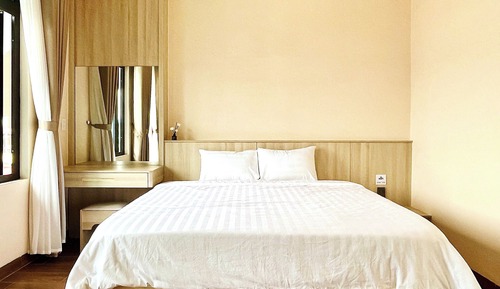 Chambre Double Deluxe, balcon, vue colline