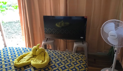 Chambre, patio