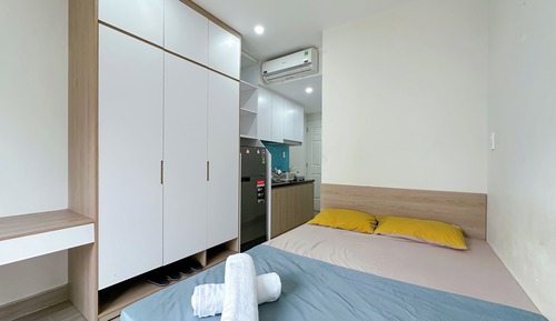 Studio Confort, 1 lit double, balcon
