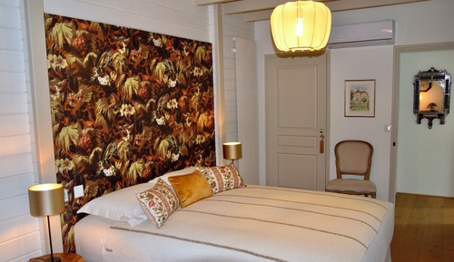 Chambre Double Deluxe, patio, vue jardin