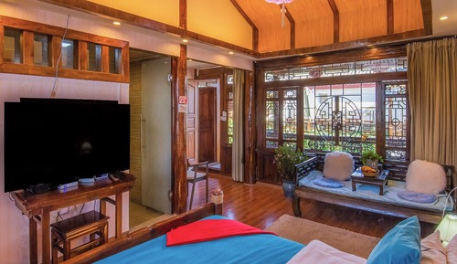 Chambre Double Supérieure pour 1 personne, vue jardin