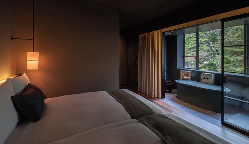 Chambre Premium avec lits jumeaux, non-fumeurs (with Private Sauna)