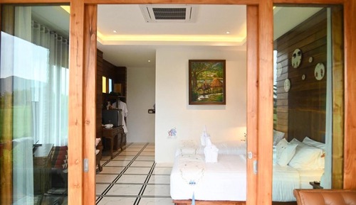 Chambre Standard, vue piscine
