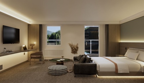 Chambre Double Exclusive, vue lac