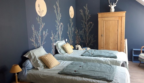 Chambre Confort avec lits jumeaux, vue parc