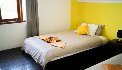 Chambre Familiale, non-fumeurs, vue jardin