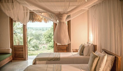 Chambre Deluxe Double ou avec lits jumeaux, vue colline
