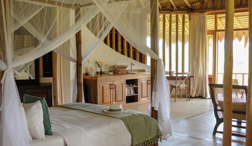 Cabane Deluxe, vue vallée