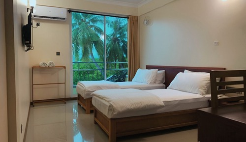 Chambre Familiale, 2 chambres, balcon, vue mer