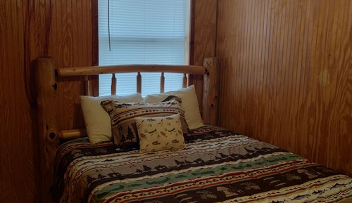 Cabane, 2 chambres, vue fleuve