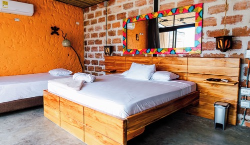 Chambre Quadruple Exclusive, vue fleuve