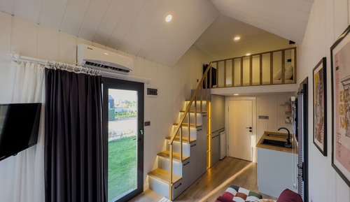 Suite Standard, 1 très grand lit et 1 canapé-lit, salle de bains privée, vue piscine