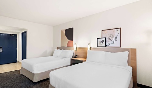 Chambre, 2 grands lits