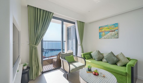 Appartement Deluxe, 2 chambres, vue océan