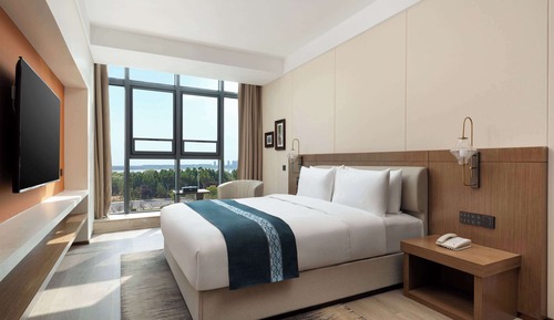 Chambre Deluxe, 1 très grand lit, non-fumeurs