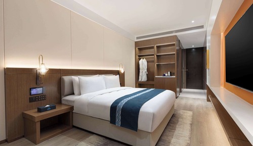Chambre, 1 très grand lit, non-fumeurs