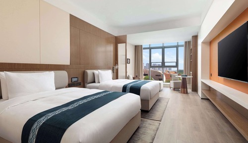 Chambre Deluxe, 2 grands lits, non-fumeurs