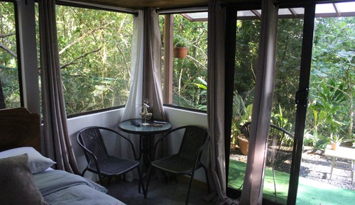 Studio Confort, vue jardin