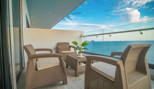 Appartement Deluxe, vue plage