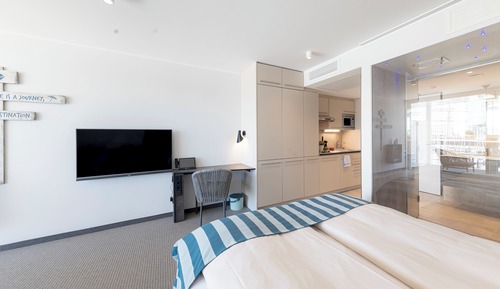 Chambre Double Supérieure, balcon, vue jardin