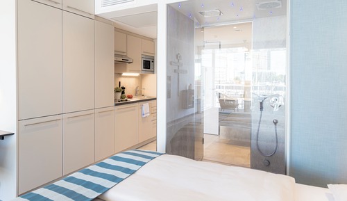 Chambre Double Supérieure, balcon, vue jardin