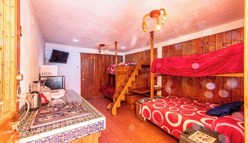 Chambre Quadruple Confort, vue jardin