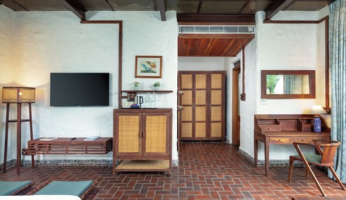 Cottage Supérieur, balcon, vue fleuve