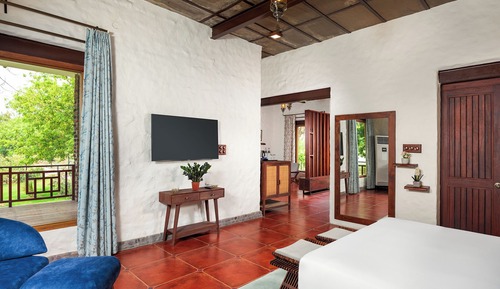 Villa Luxe, balcon, vue fleuve