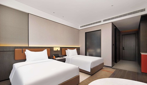 Chambre, 2 lits une place (High Floor)