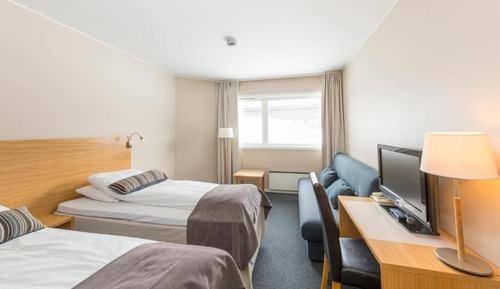Chambre Double Classique pour 1 personne, vue jardin