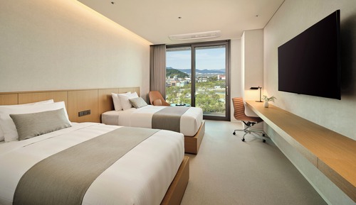 Chambre Deluxe avec lits jumeaux (4PM Late Check-In/12PM Late Check-Out)