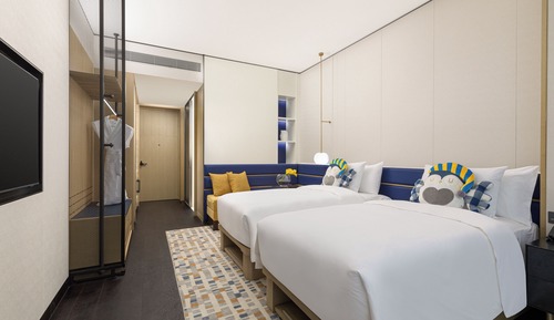 Chambre Standard, 2 lits une place