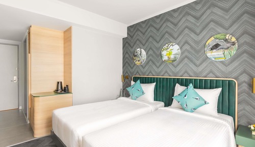 Chambre Standard, 2 lits une place