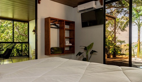Bungalow, 2 chambres, balcon, vue montagne
