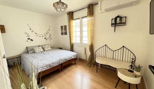 Chambre Design Double ou avec lits jumeaux, salle de bains privée (Chambre de caractère)