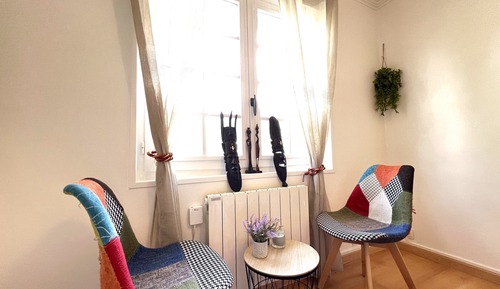 Chambre Double Standard, salle de bains commune, vue fleuve (Chambre Spirit)