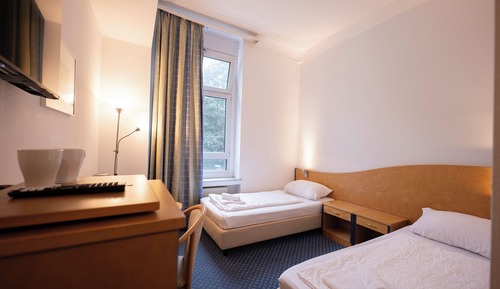Chambre avec lits jumeaux