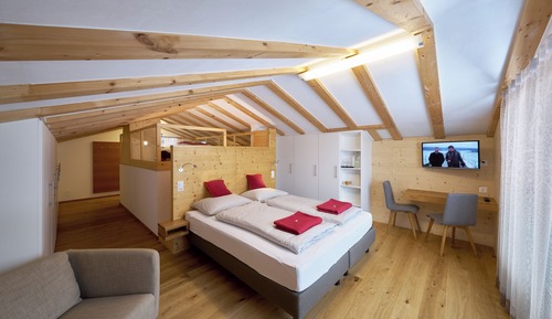 Chambre Familiale, vue montagne