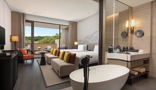 Chambre Standard, 2 lits doubles (Courtyard Access)