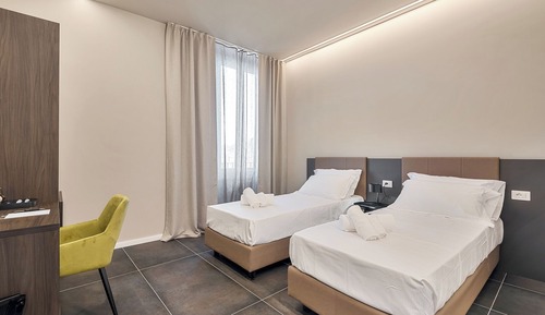 Chambre Supérieure Double ou avec lits jumeaux, vue port