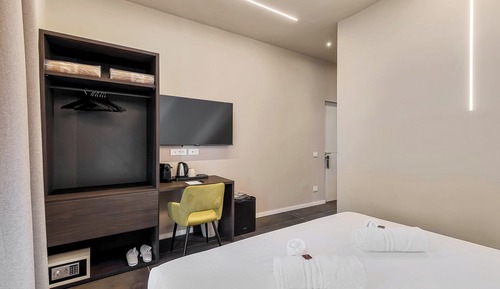 Chambre Deluxe Double ou avec lits jumeaux, vue port