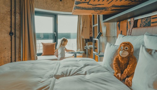 Chambre Familiale, non-fumeurs, vue fleuve
