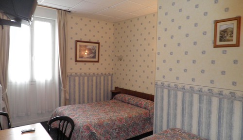 Chambre avec lits jumeaux