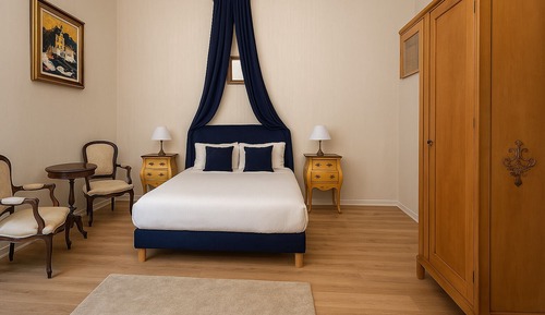 Chambre Double Classique, vue jardin