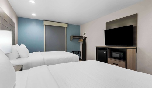 Chambre, 2 grands lits, non-fumeurs