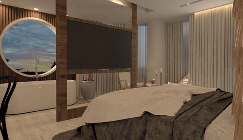 Suite Luxe, vue ville