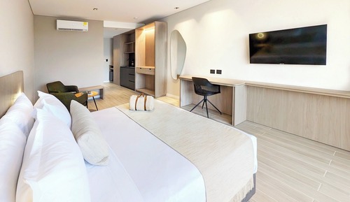 Suite Panoramique, balcon, vue ville