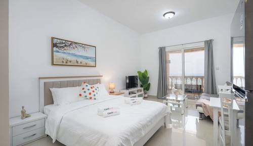 Luxury Studio, Balcony, Sea View